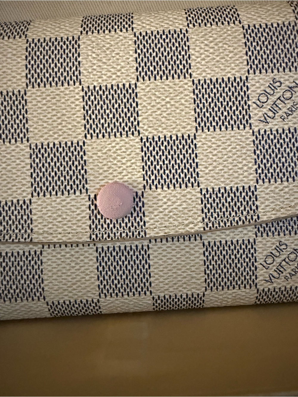 Louis Vuitton Damier Azur Emilie Wallet - Picture 2 of 8